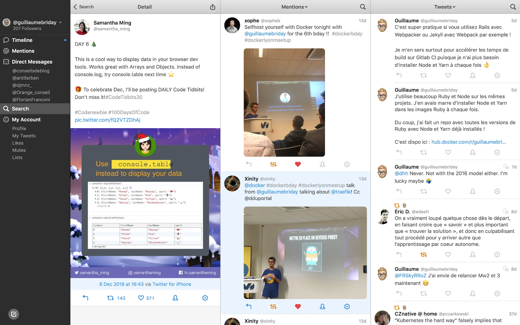 Tweetbot Interface