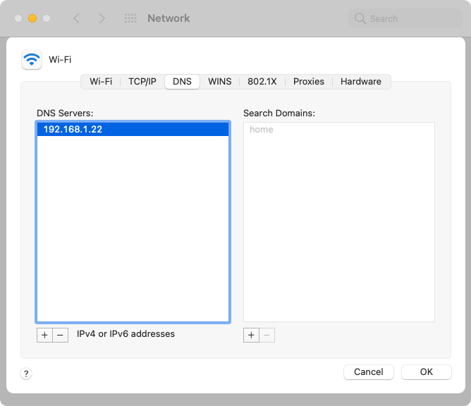 Настройка dns raspberry pi