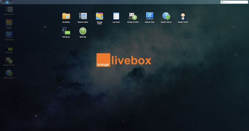 Configurer un routeur Synology RT1900ac avec une Livebox Orange